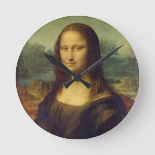 Reloj Redondo Mediano Leonardo da Vinci’s Mona Lisa