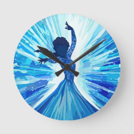 Reloj Redondo Mediano Let It Go