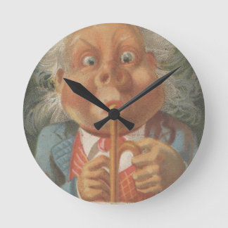 Reloj Redondo Mediano Lewis & Co. Fine Groceries Ephemera