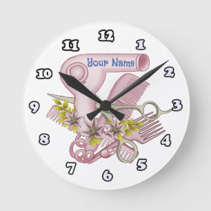 Reloj Redondo Mediano Lily Esteticista