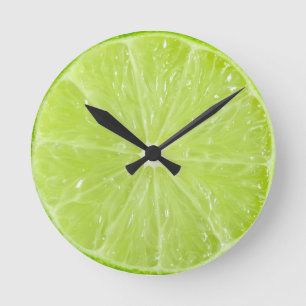 Reloj Redondo Mediano Lime fresca