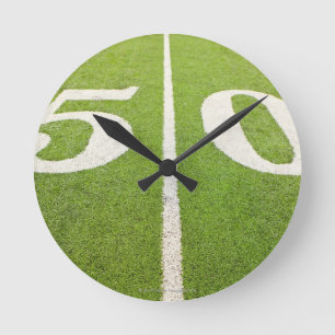 Reloj Redondo Mediano Línea de yardas 50