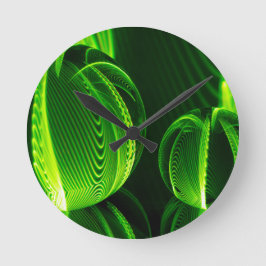 Reloj Redondo Mediano Líneas de cal en dos bolas