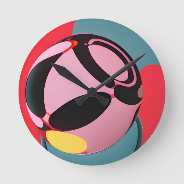 Reloj Redondo Mediano Lioness (Anverso)