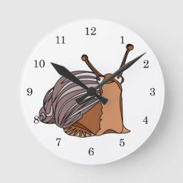 Reloj Redondo Mediano Little Happy Snail