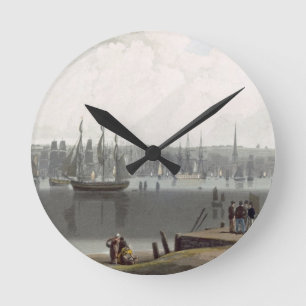 Reloj Redondo Mediano Liverpool, tomada del lado opuesto del riv