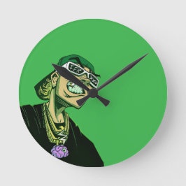 Reloj Redondo Mediano Llavero acrílico