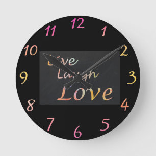 Reloj Redondo Mediano Llorar el amor