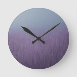 Reloj Redondo Mediano Lluvia de lavanda 