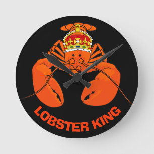 Reloj Redondo Mediano Lobster King