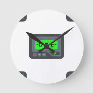 Reloj Redondo Mediano localizador de emoji