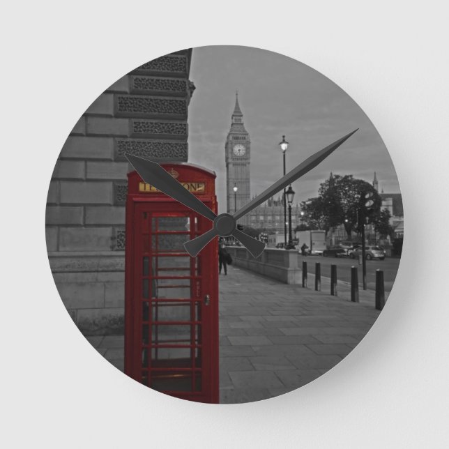 Reloj Redondo Mediano London (Anverso)