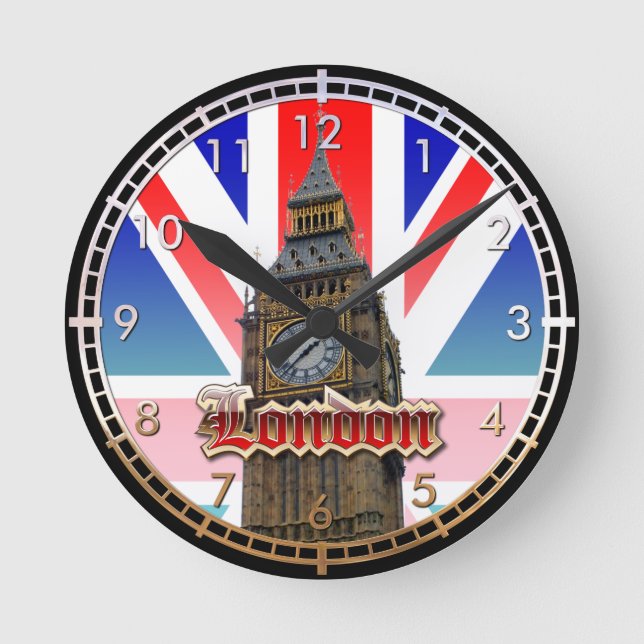 Reloj Redondo Mediano London (Anverso)