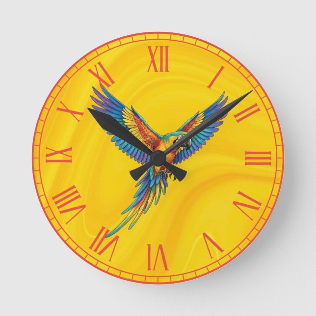 Reloj Redondo Mediano Loro (Anverso)
