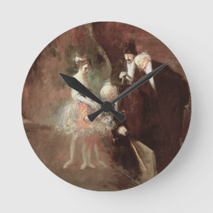 Reloj Redondo Mediano Los bailarines, c.1925 (aceite en lona)