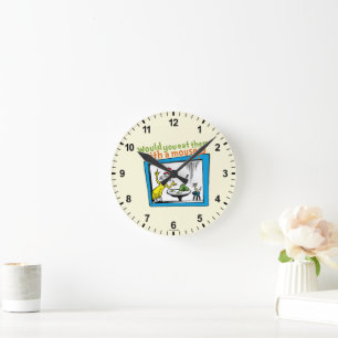 Reloj Redondo Mediano ¿Los comerías con un ratón?