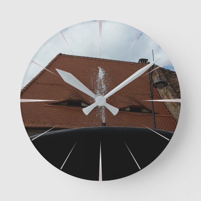 Reloj Redondo Mediano Los ojos de la ciudad (Anverso)