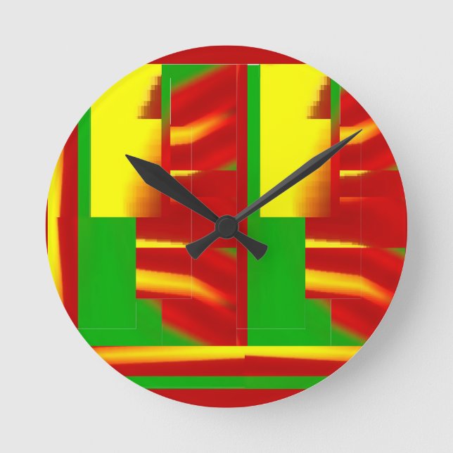 Reloj Redondo Mediano Luciérnaga (Anverso)
