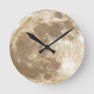Reloj Redondo Mediano Luna
