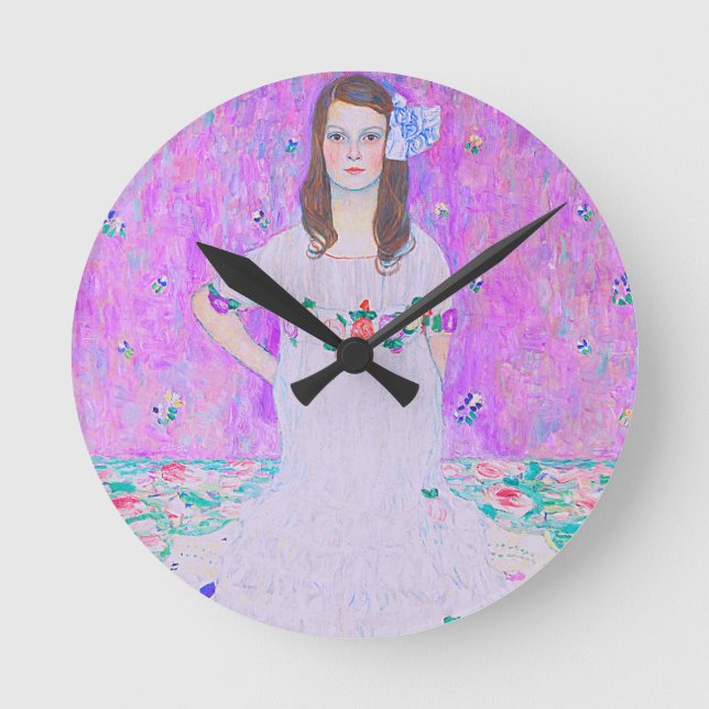 Reloj Redondo Mediano Mäda Primavesi de Gustav Klimt (Anverso)
