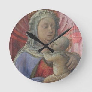 Reloj Redondo Mediano Madonna y niño, c.1430 (tempera en el panel)