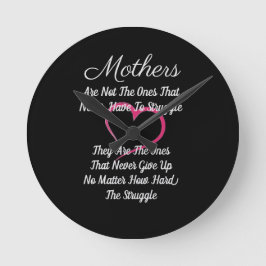 Reloj Redondo Mediano Madres