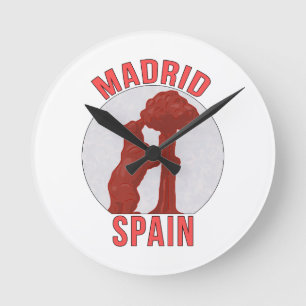 Reloj Redondo Mediano Madrid España