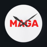 Reloj Redondo Mediano Maga de Trump 2024<br><div class="desc">Donald Trump</div>