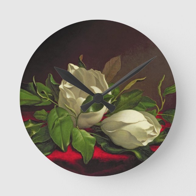 Reloj Redondo Mediano Magnolia (Anverso)