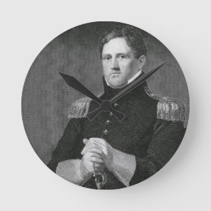 Reloj Redondo Mediano Major General Winfield Scott (1786-1866) engraved