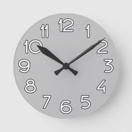 Reloj Redondo Mediano Make a Photo Clock - Add Your Own Photo