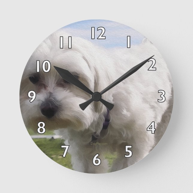 Reloj Redondo Mediano Maltés (Anverso)