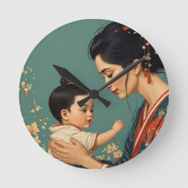Reloj Redondo Mediano mamá 1