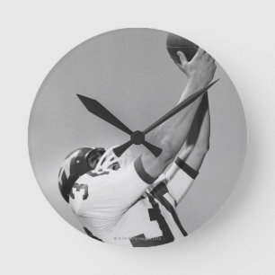 Reloj Redondo Mediano Man Playing Football