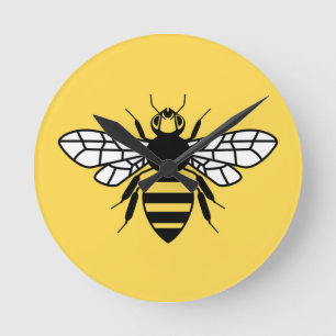 Reloj Redondo Mediano Manchester Bee