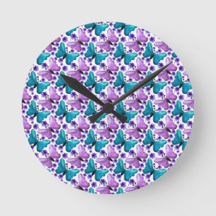 Reloj Redondo Mediano Manta de felpa