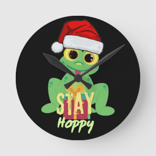 Reloj Redondo Mediano Mantén la Hoppy