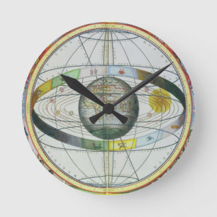 Reloj Redondo Mediano Mapa de constelaciones cristianas, 'del Celesti