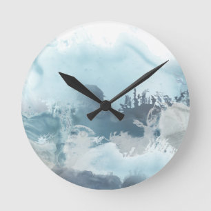 Reloj Redondo Mediano Mar de los Bosques