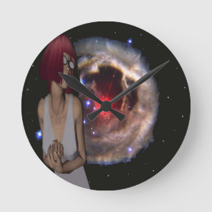Reloj Redondo Mediano Maravilla cósmica