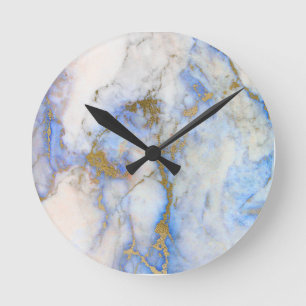 Reloj Redondo Mediano marble texture