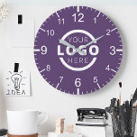 Reloj Redondo Mediano Marca promocional del logotipo de la empresa perso<br><div class="desc">Añada el logotipo corporativo de su empresa personalizado para crear un reloj de pared único. Hace un gran regalo promocional o regalo corporativo para clientes,  vendedores,  empleados u otras personas especiales. Elija entre diferentes formas y tamaños de reloj. No hay cantidad mínima,  no hay cargos de instalación.</div>