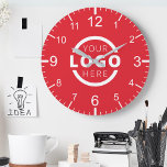 Reloj Redondo Mediano Marca promocional del logotipo de la empresa perso<br><div class="desc">Añada el logotipo corporativo de su empresa personalizado para crear un reloj de pared único. Hace un gran regalo promocional o regalo corporativo para clientes,  vendedores,  empleados u otras personas especiales. Elija entre diferentes formas y tamaños de reloj. No hay cantidad mínima,  no hay cargos de instalación.</div>