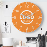 Reloj Redondo Mediano Marca promocional del logotipo de la empresa perso<br><div class="desc">Añada el logotipo corporativo de su empresa personalizado para crear un reloj de pared único. Hace un gran regalo promocional o regalo corporativo para clientes,  vendedores,  empleados u otras personas especiales. Elija entre diferentes formas y tamaños de reloj. No hay cantidad mínima,  no hay cargos de instalación.</div>