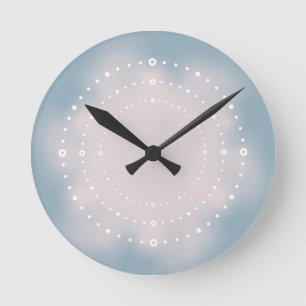 Reloj Redondo Mediano Marcas de tiempo triples