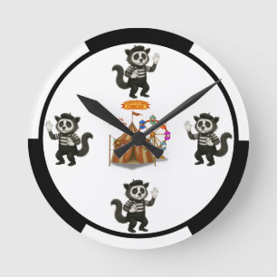 Reloj Redondo Mediano Marcel, civeta mimo