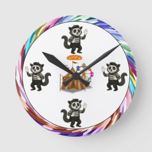 Reloj Redondo Mediano Marcel, civeta mimo