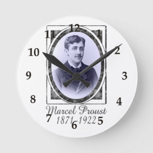 Reloj Redondo Mediano Marcel Proust