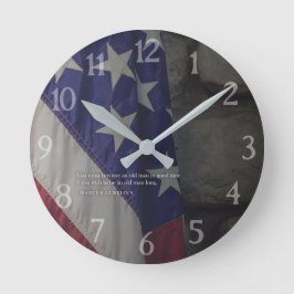 Reloj Redondo Mediano Marcus Aurelius Life Stoic quote Being a man