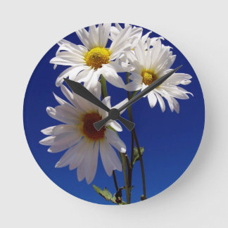 Reloj Redondo Mediano Margaritas bonitas